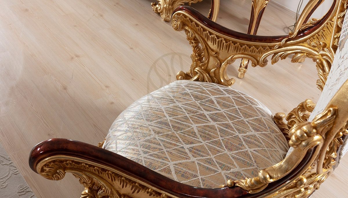 Royal Berguzar Hand Carved Teak Sofa Set, Saharanpur, view 7