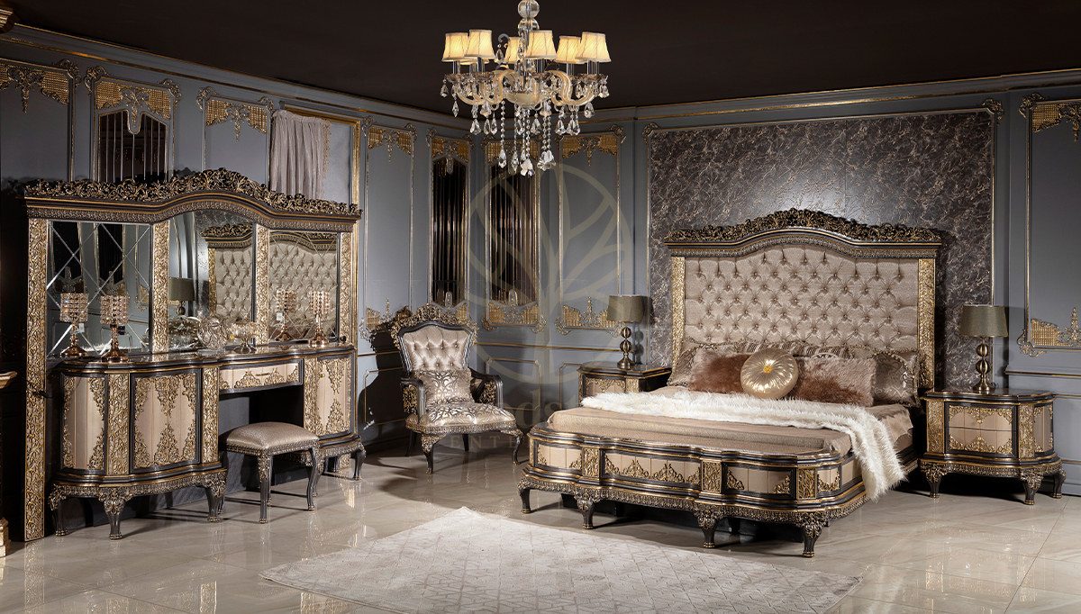 Royal Almira Hand Carved Teak King Size Bed, Saharanpur, King Size Bed