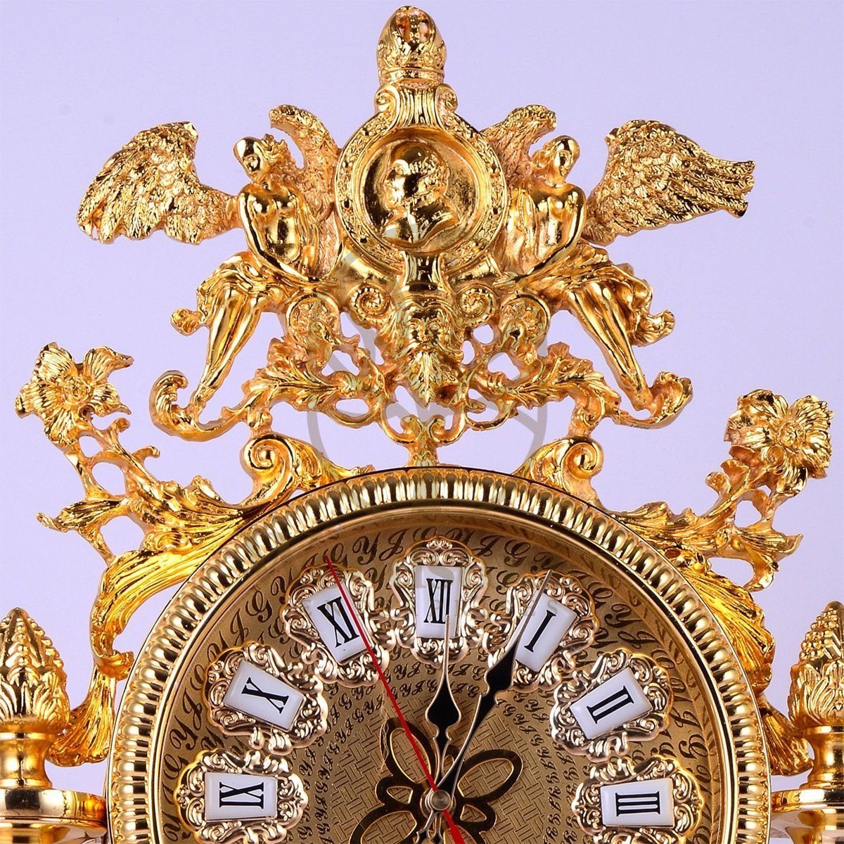 Teak Elegant Grandfather Clock, view 2