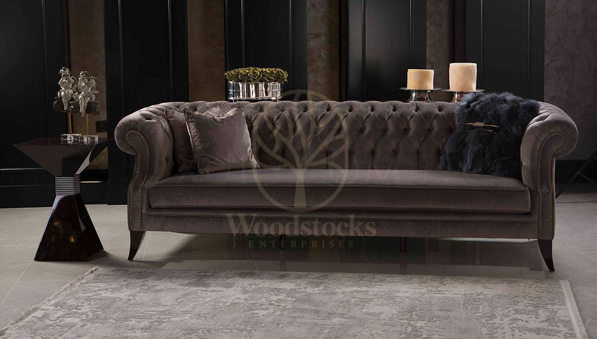 Luxury Opera Art Deco Handcrafted Teak Sofa Set, Saharanpur, view 7