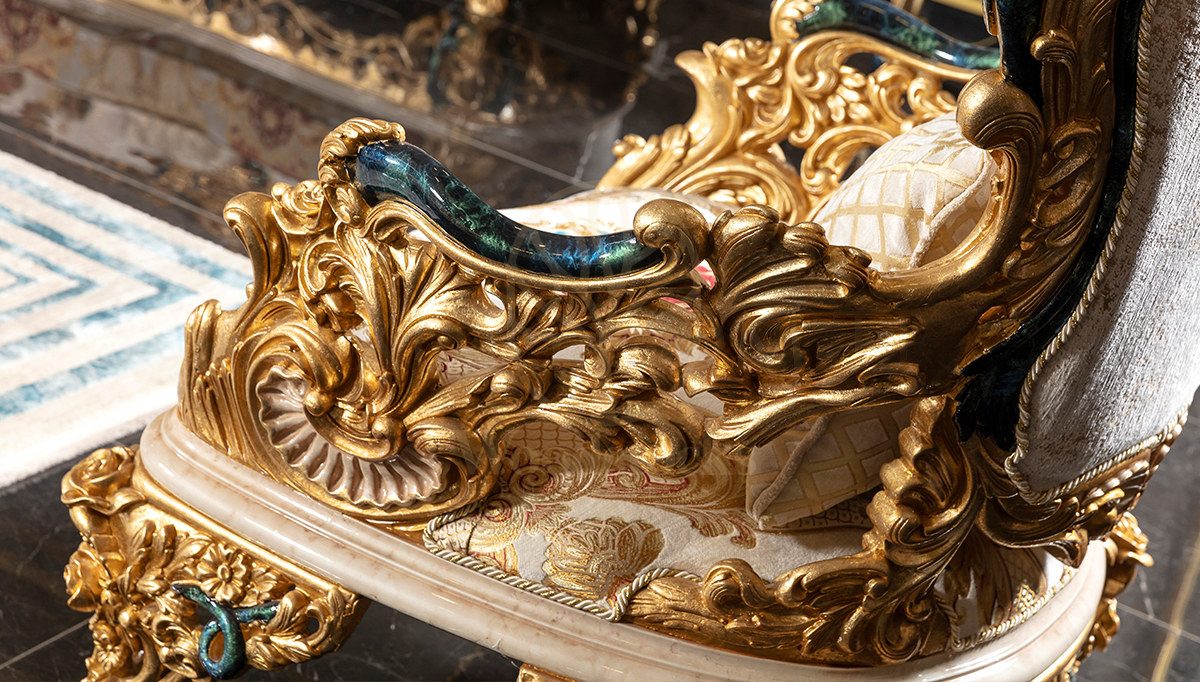 Royal Ciragan Hand Carved Teak Sofa Set II, Saharanpur, view 10
