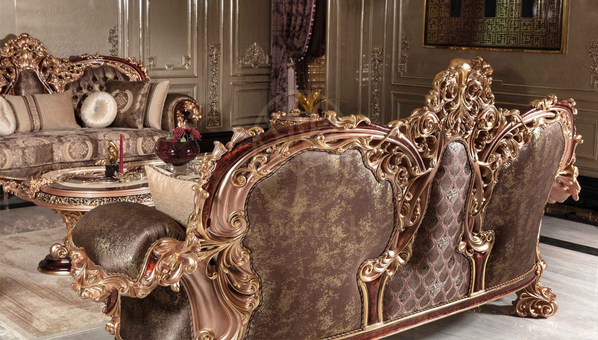 Royal Sumela Hand Carved Teak Sofa Set, Saharanpur, view 10