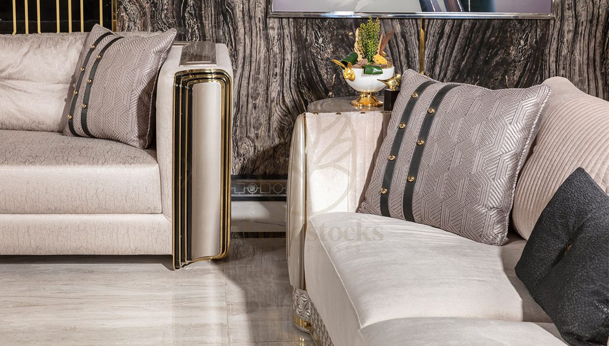 Luxury Tortona Handcrafted Teak Sofa Set, Saharanpur, view 2