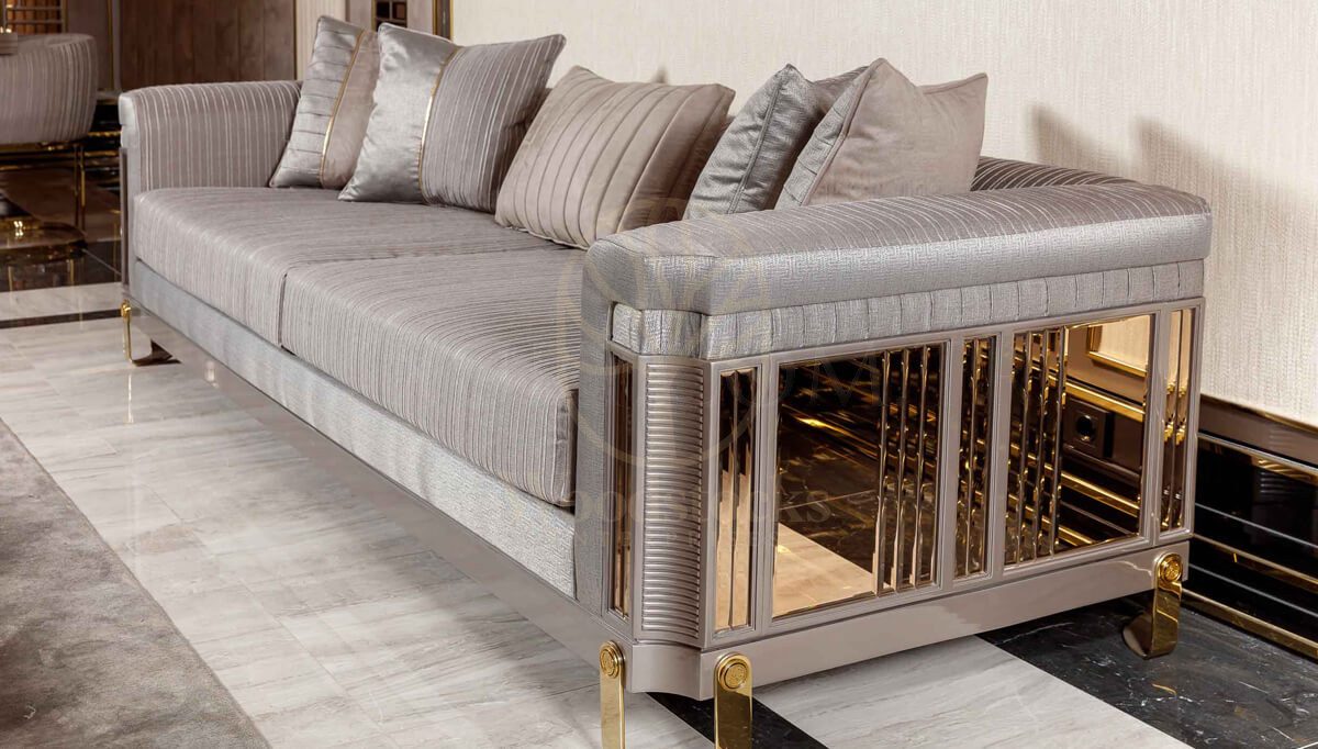 Royal Vietnam Bronze Hand Carved Teak Sofa Set, Saharanpur, view 2