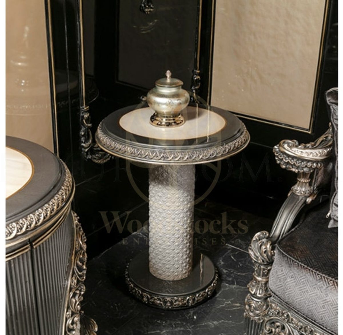 Royal Dolunay Hand Carved Teak Sofa Set, Saharanpur, view 9