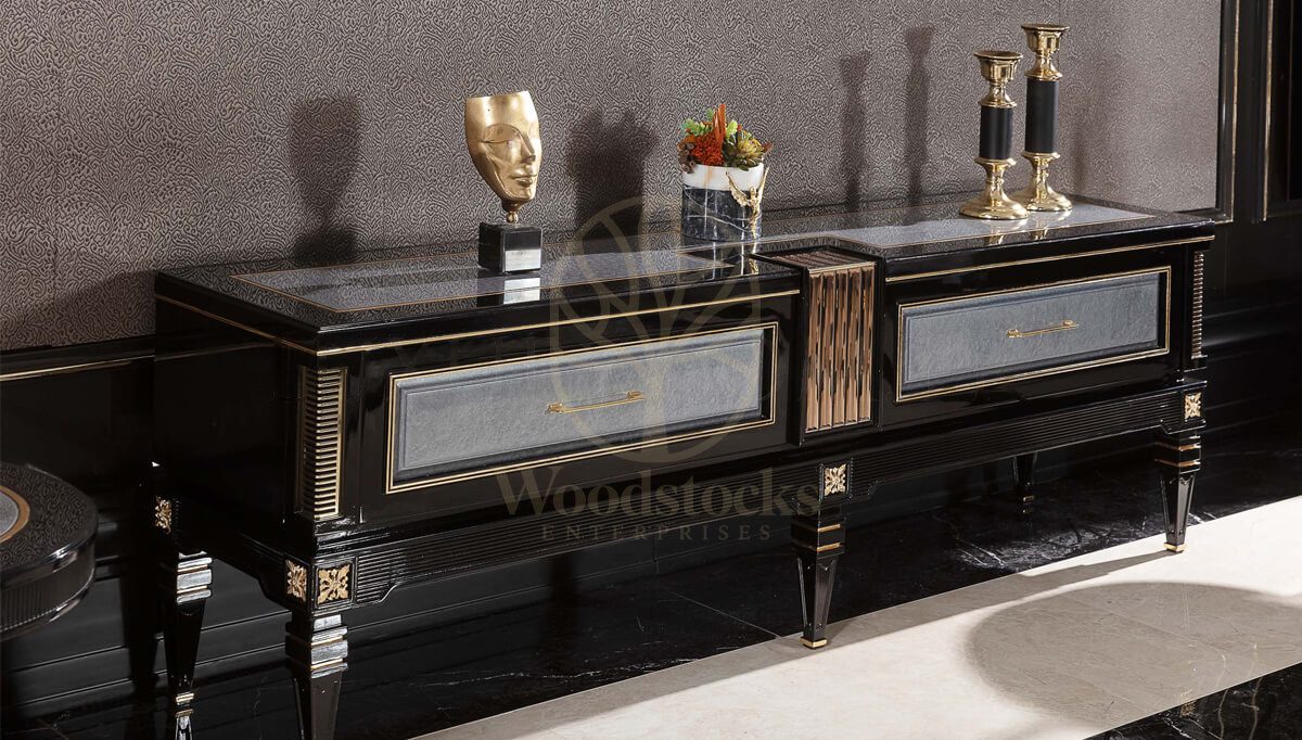 Luxury Caserta Grey Handcrafted Teak Sofa Set, Saharanpur, view 9