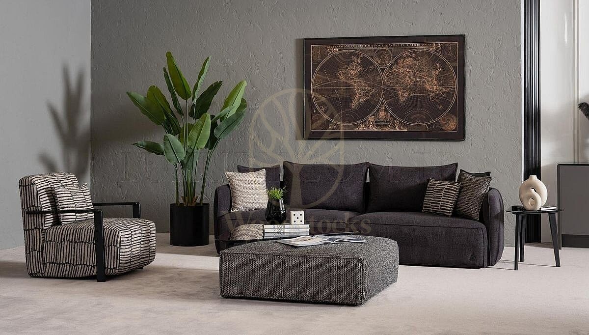 Luxury Veronis Handcrafted Teak Sofa Set, Saharanpur, view 4