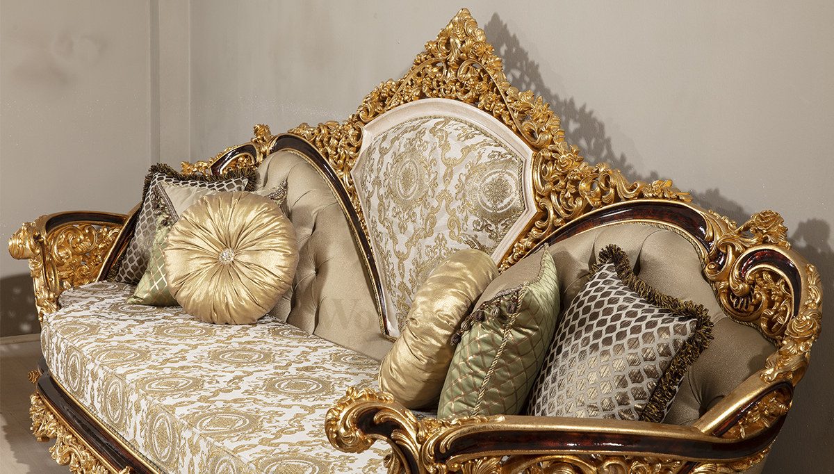 Royal Mercan Hand Carved Teak Sofa Set II, Saharanpur, view 3