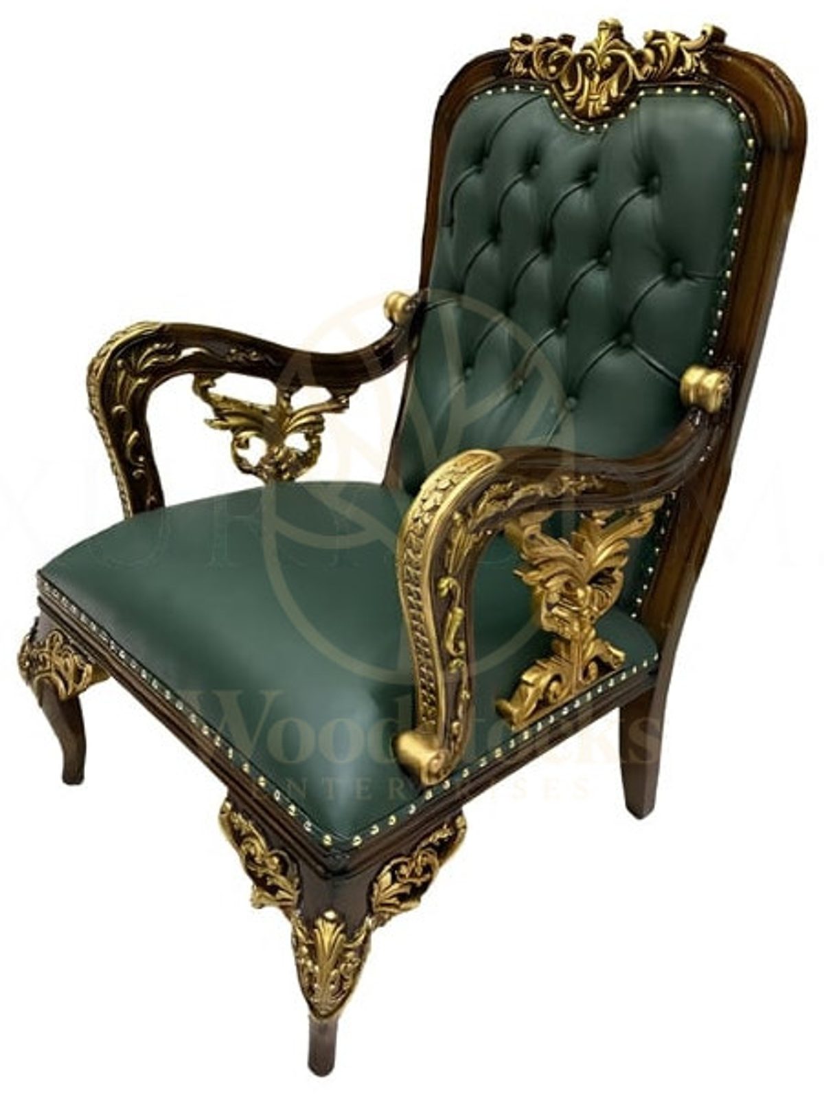 Royal Biruni Hand Carved Teak Office Table, Saharanpur, view 6