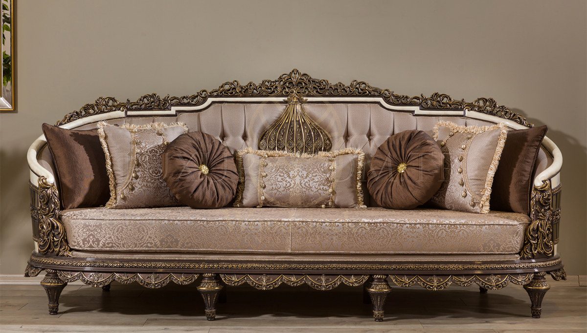 Royal Nirvana Hand Carved Teak Sofa Set, Saharanpur, view 7