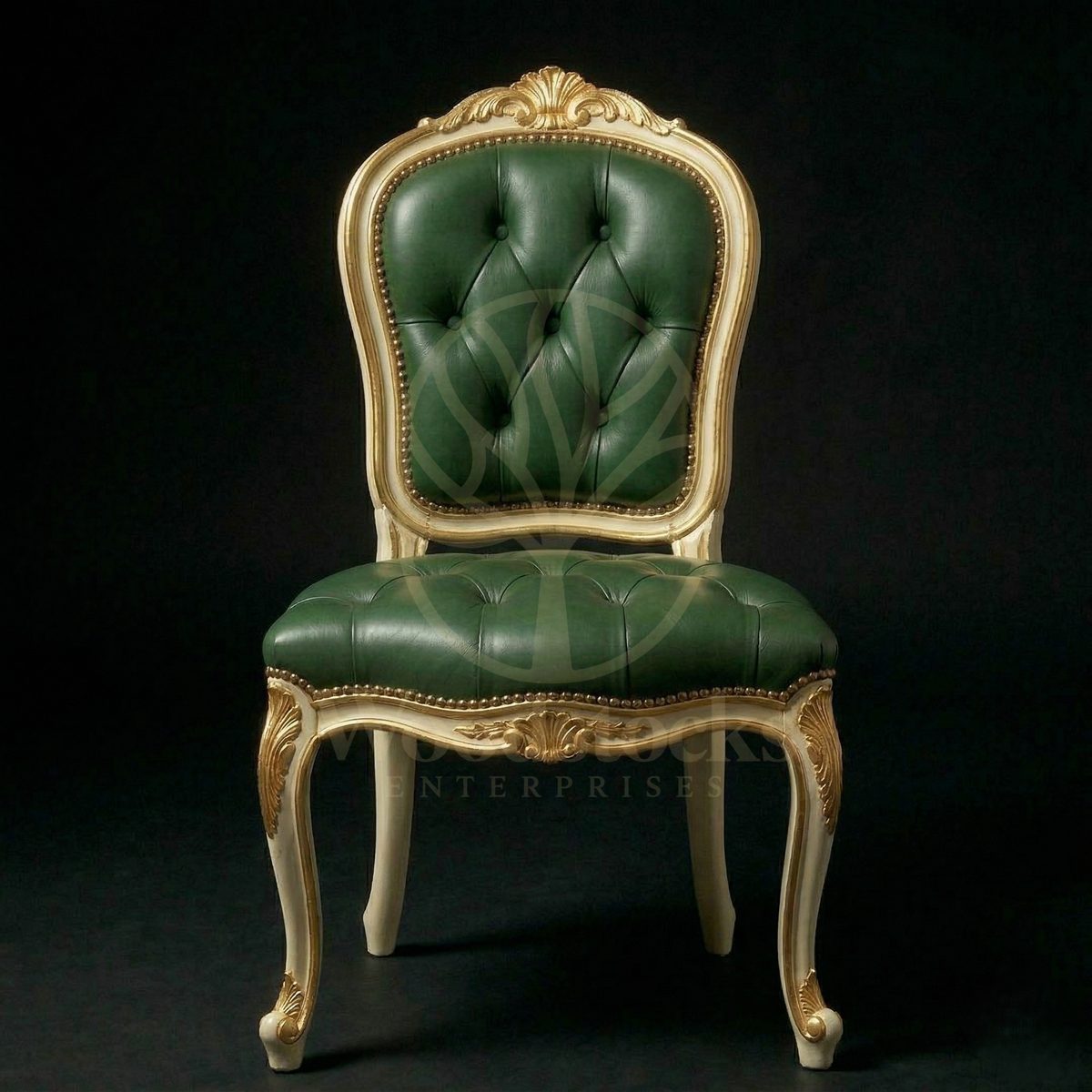 Royal Hand Carved Teak Château de Chantilly Louis XV Writing Bureau Set, Saharanpur, view 5