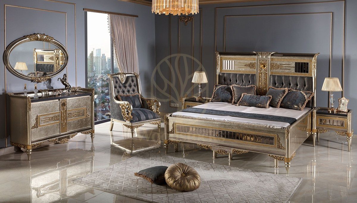 Royal Paris Hand Carved Teak King Size Bed, Saharanpur, King Size Bed