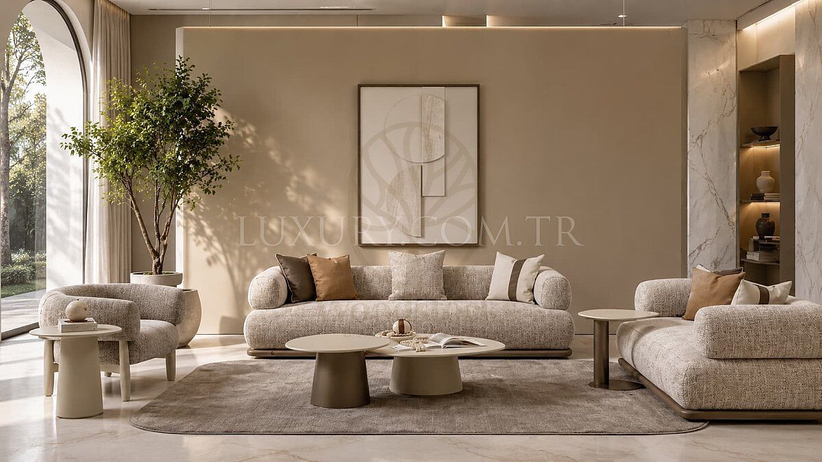 Luxury Portofino Handcrafted Teak Sofa Set, Saharanpur, Sofa Set