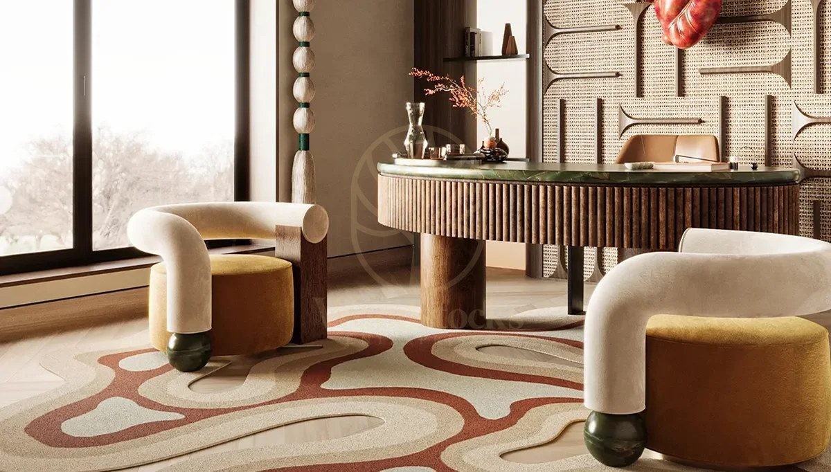 Luxury Oslo Handcrafted Teak Office Table, Saharanpur, view 3