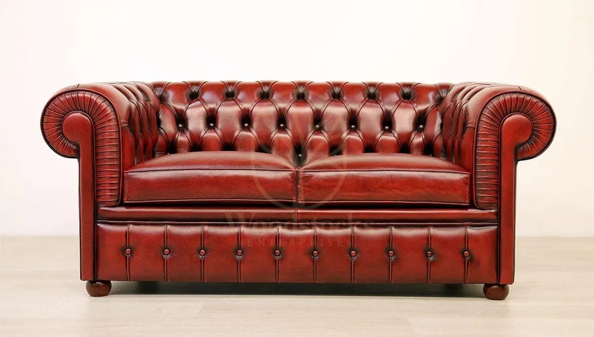 Royal London Chesterfield Hand Carved Teak Sofa Set, Saharanpur, view 6