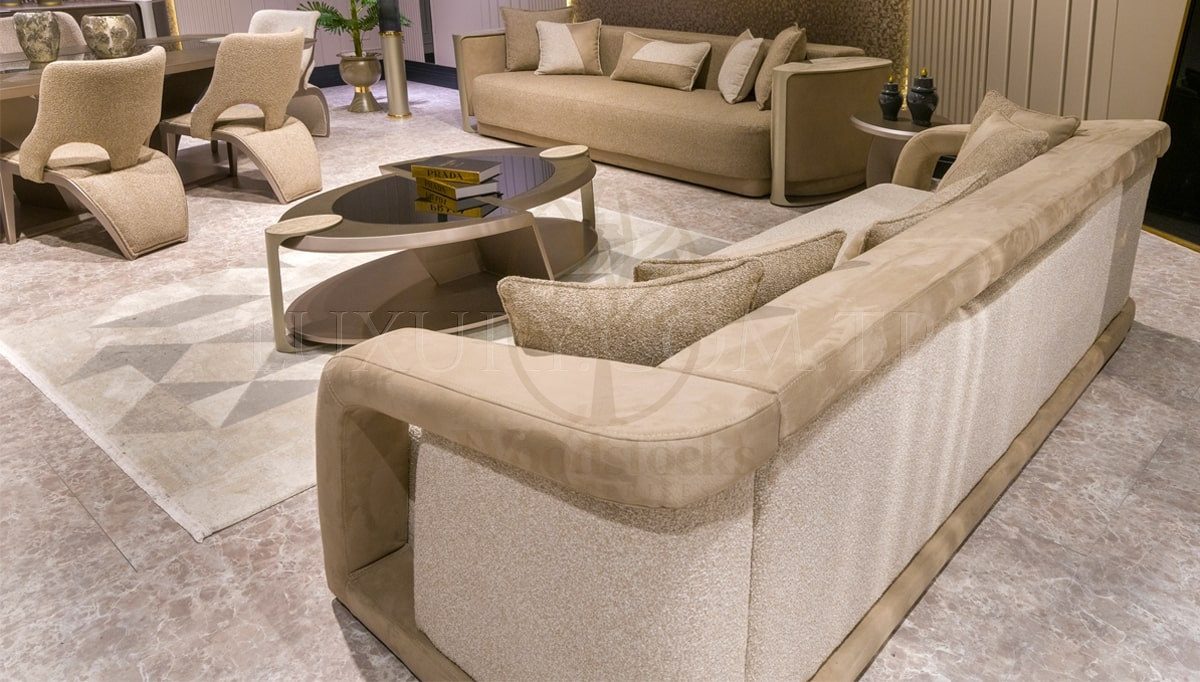 Luxury Loritas Handcrafted Teak Sofa Set, Saharanpur, Sofa Set