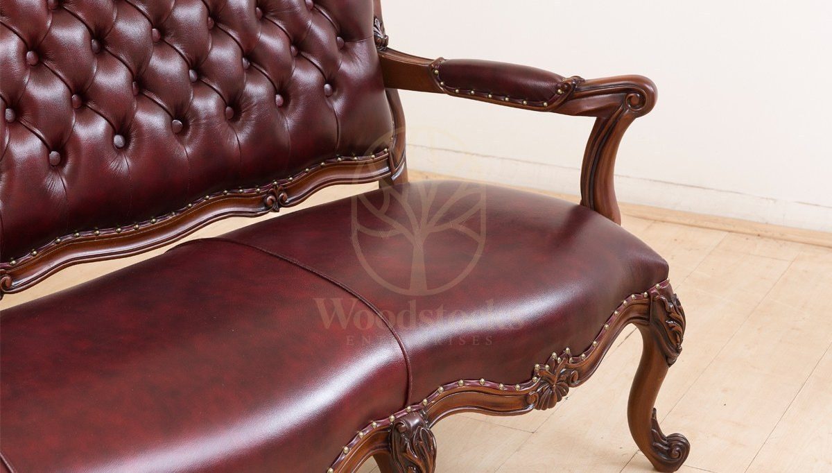 Royal Visenta Hand Carved Teak Office Sofa Set, Saharanpur, view 10