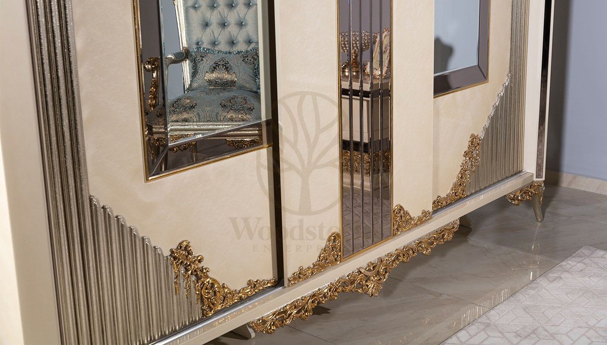 Royal Hanedan Hand Carved Teak King Size Bed, Saharanpur, view 9