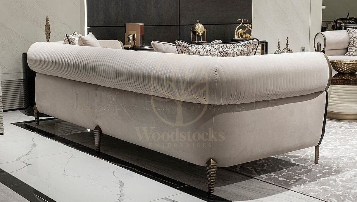Luxury Nerion Handcrafted Teak Sofa Set, Saharanpur, view 7