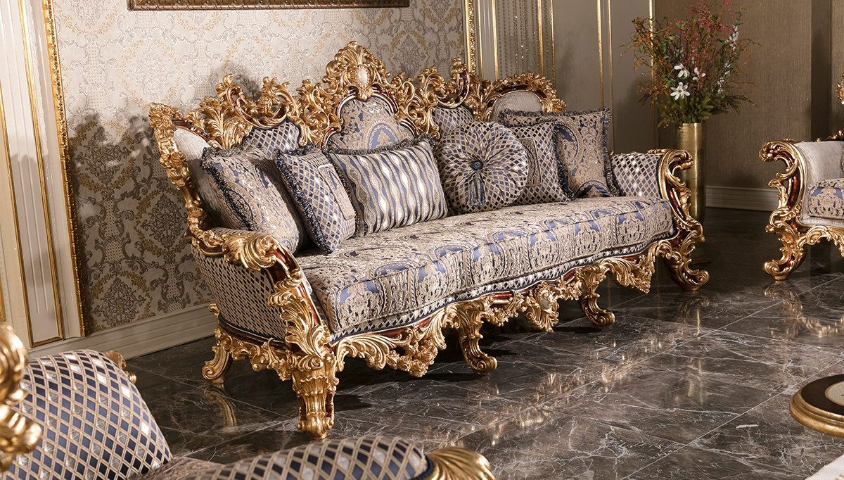 Royal Aspendos Hand Carved Teak Sofa Set II, Saharanpur, view 7