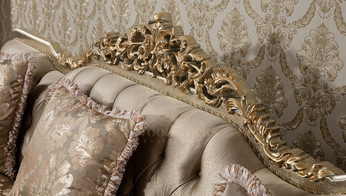 Royal Living Hand Carved Teak Sofa Set, Saharanpur, view 3
