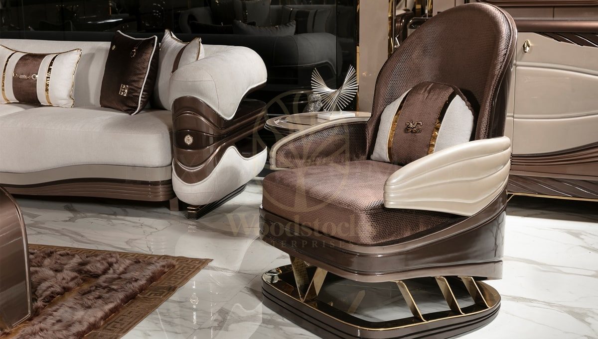 Luxury Zenon Handcrafted Teak Sofa Set, Saharanpur, view 2