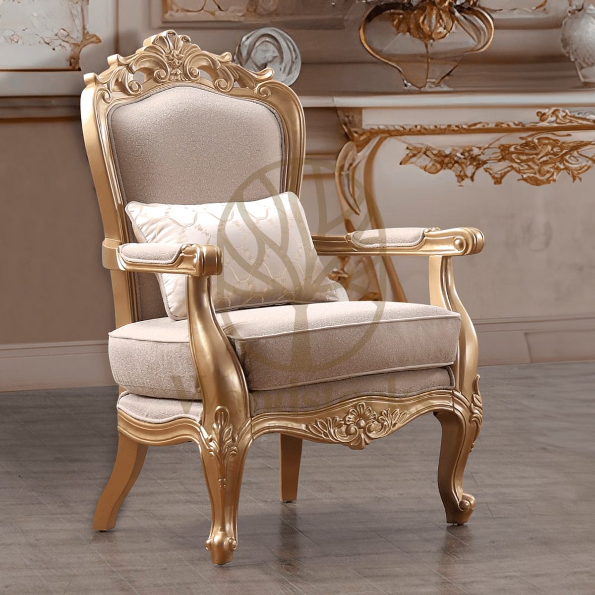 Teak Contemporary & Classical Sofa Set, view 4
