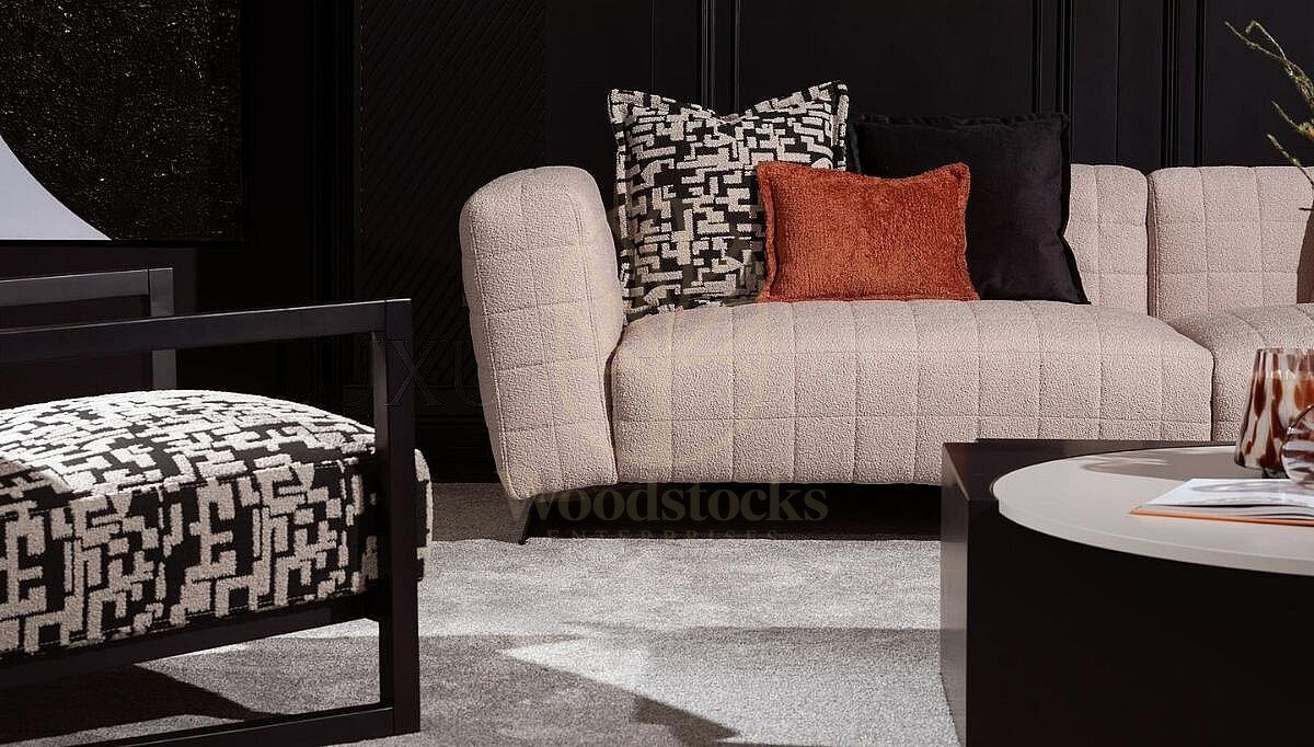 Luxury Aventra Handcrafted Teak Sofa Set, Saharanpur, view 2