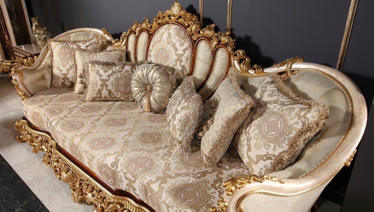 Royal Sanremo Hand Carved Teak Sofa Set, Saharanpur, view 10
