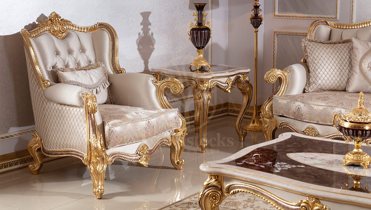 Royal Kayihan Hand Carved Teak Sofa Set, Saharanpur, view 8