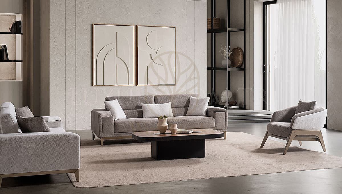 Luxury Emirgan Handcrafted Teak Sofa Set, Saharanpur, view 6