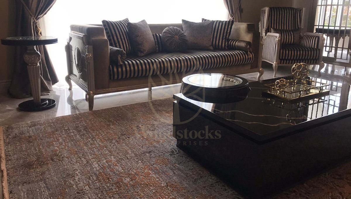 Royal Atlanta Hand Carved Teak Sofa Set, Saharanpur, view 4