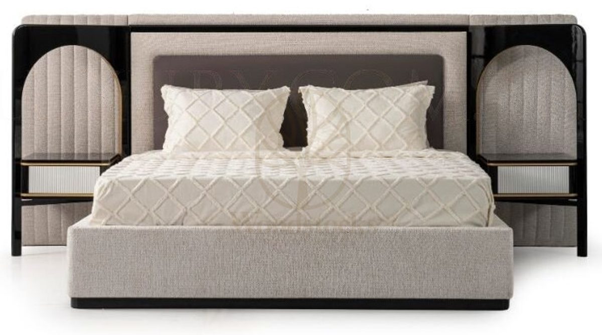 Luxury Veyron White Handcrafted Teak King Size Bed, Saharanpur, view 7