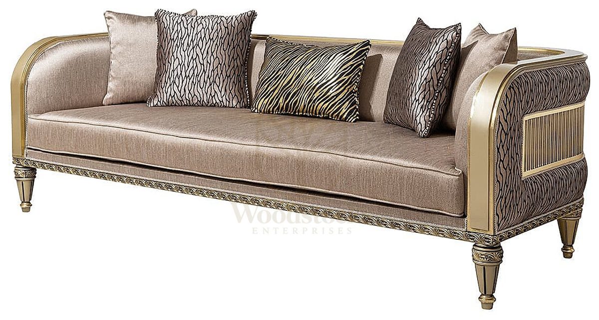 Luxury Galvero Handcrafted Teak Sofa Set, Saharanpur, view 4