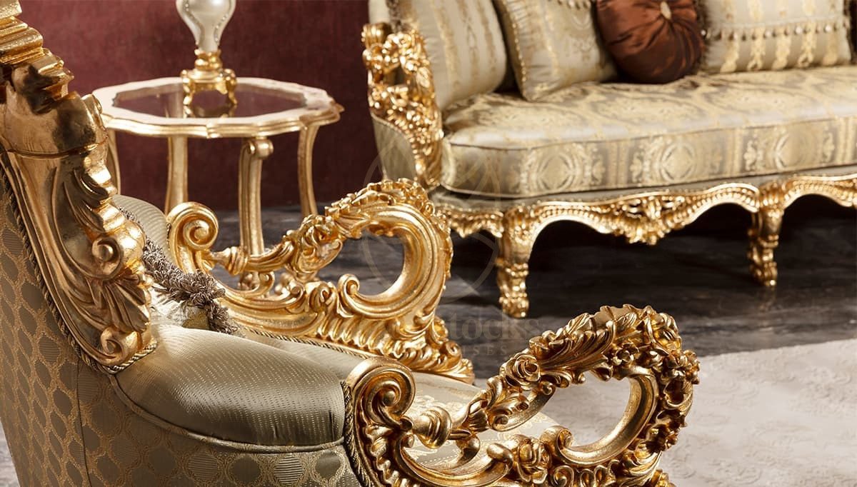 Royal Radisson Hand Carved Teak Sofa Set, Saharanpur, view 5