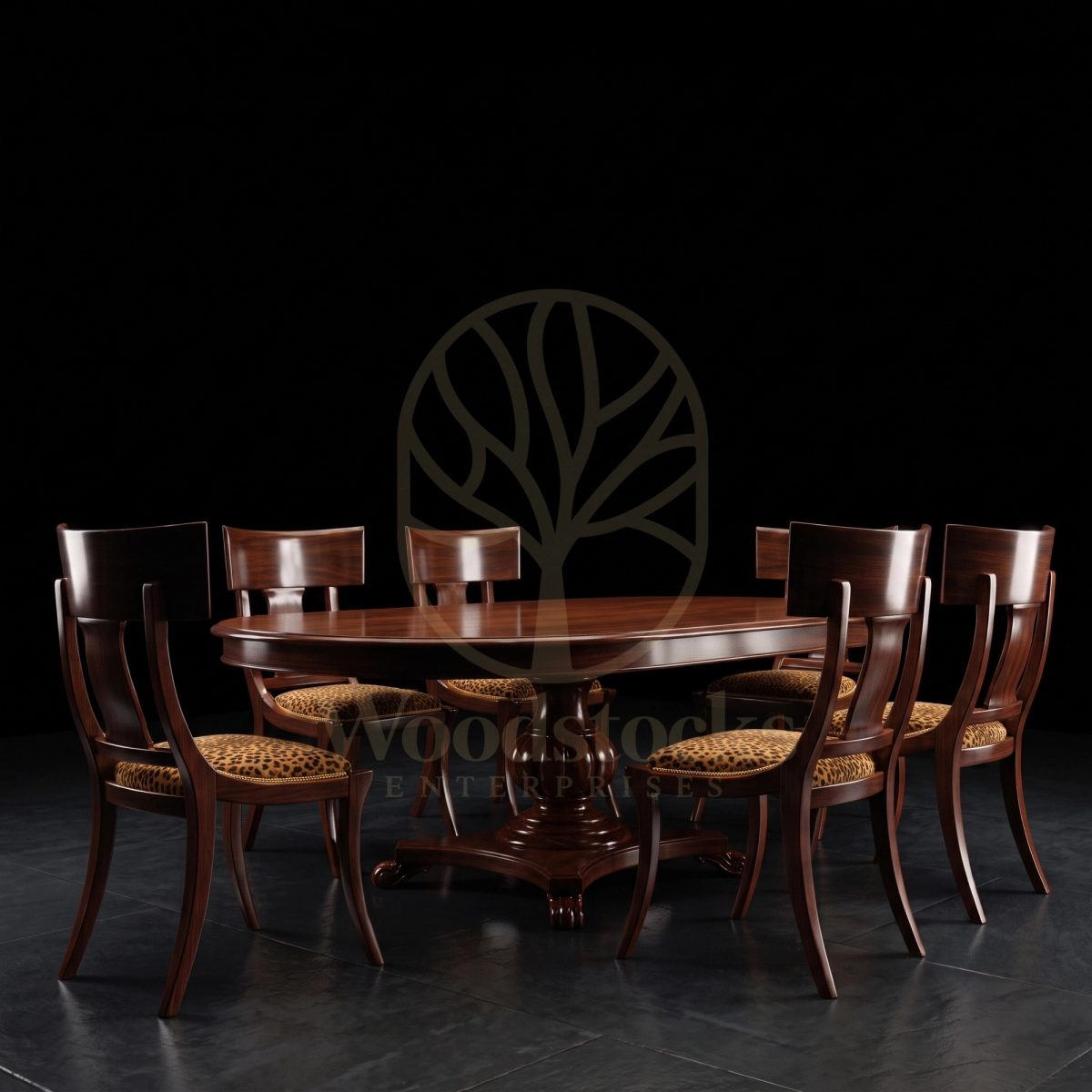 Luxury Teak Windsor William IV Pedestal Dining Suite, Saharanpur, view 2