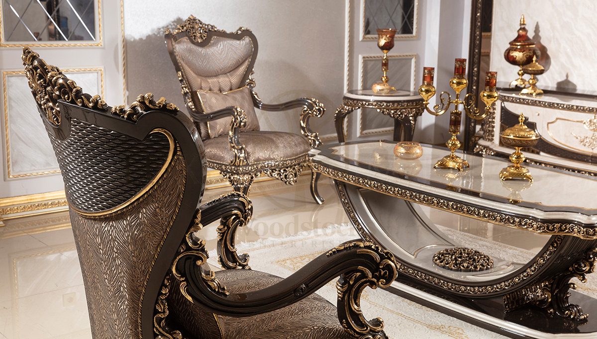 Royal Poltava Hand Carved Teak Sofa Set, Saharanpur, view 6