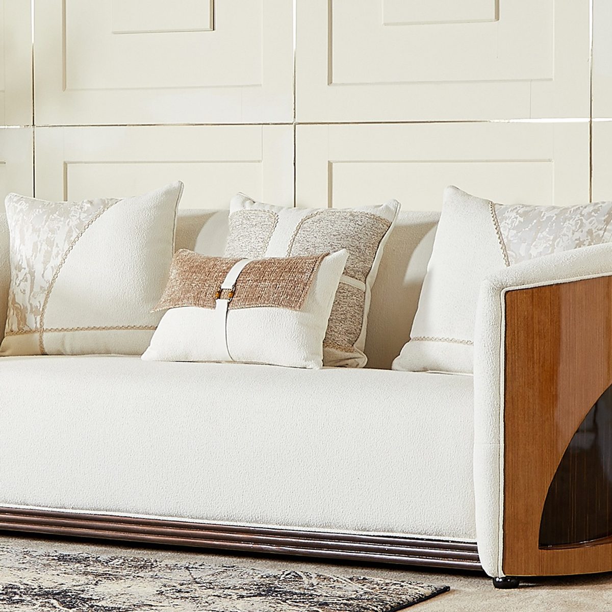 WSE High Quality Teak Wood Royal Sofa Set V, Sofa Set
