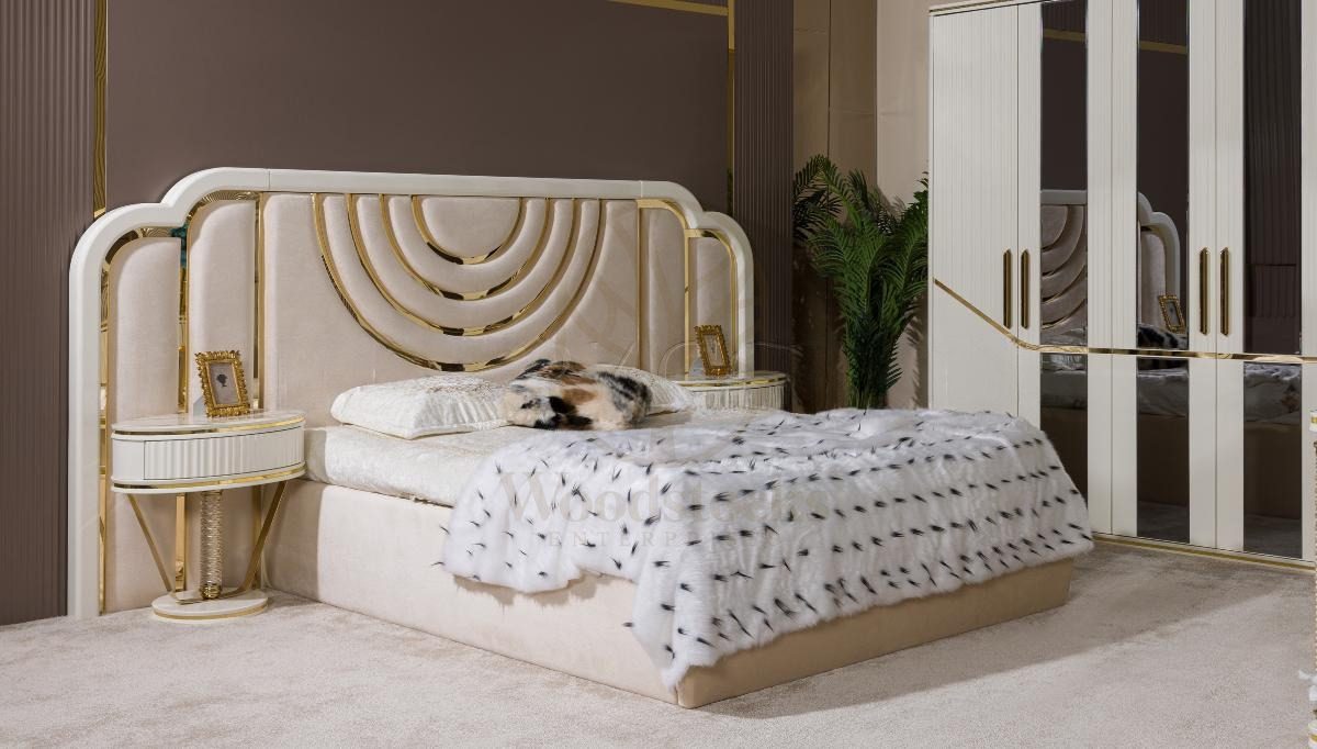 Luxury Viola Handcrafted Teak King Size Bed, Saharanpur, King Size Bed