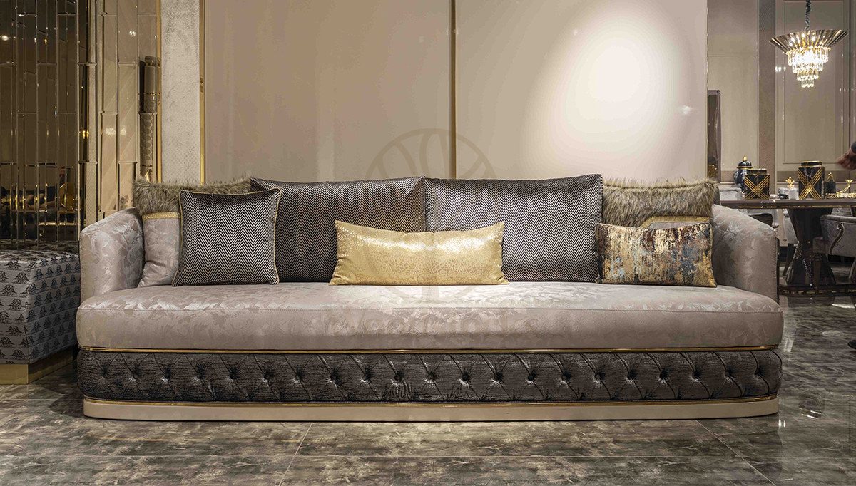 Luxury Lugano Handcrafted Teak Sofa Set, Saharanpur, view 8
