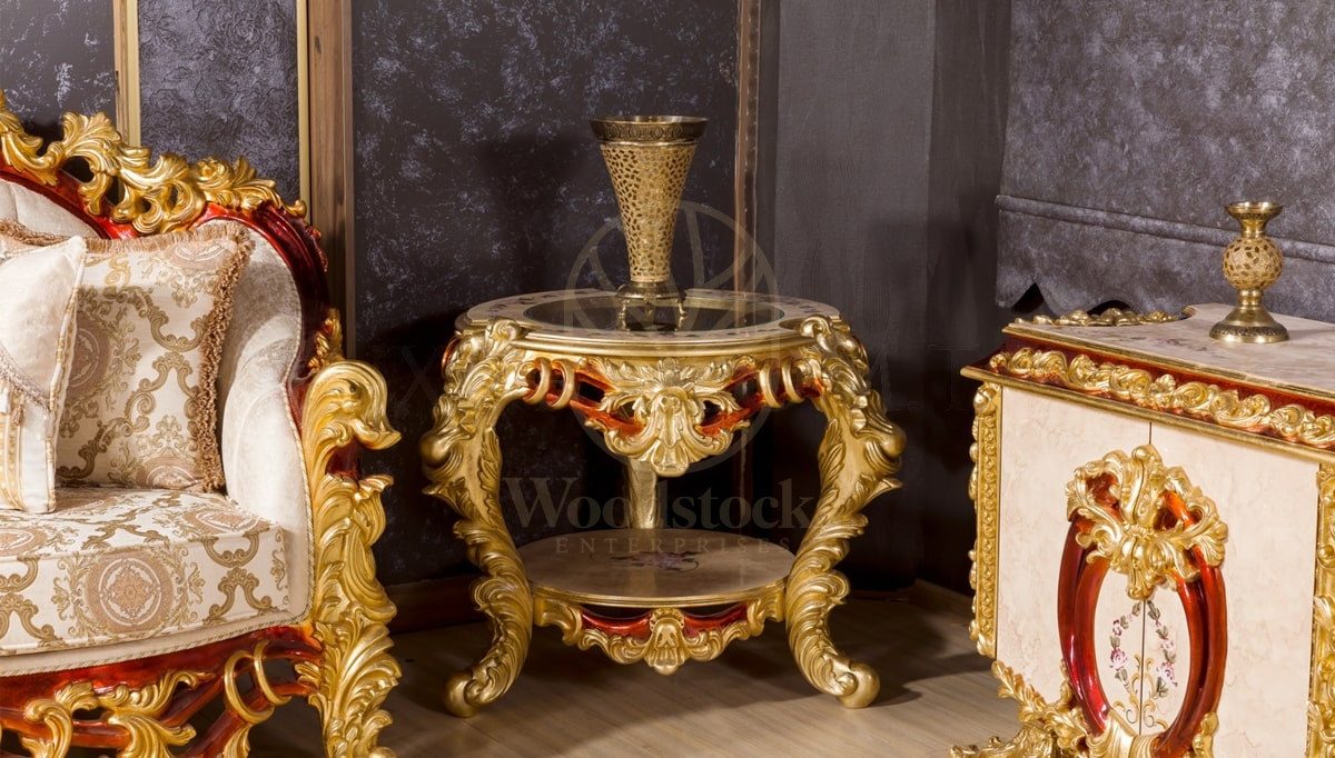 Royal Armagan Hand Carved Teak Sofa Set, Saharanpur, view 5