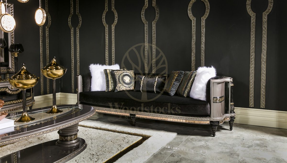 Royal Venice Hand Carved Teak Sofa Set, Saharanpur, view 3