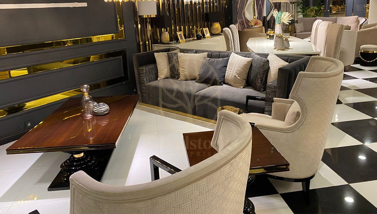 Luxury Senteus Handcrafted Teak Sofa Set, Saharanpur, view 9