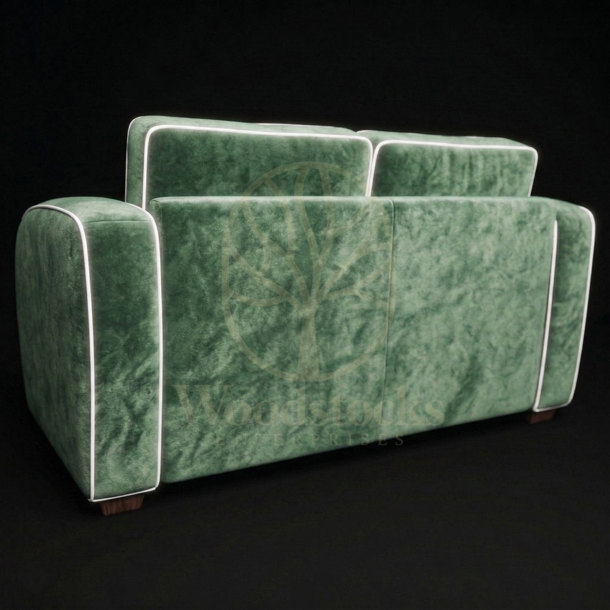 Luxury Teak Monaco Streamline Art Deco Sofa, Saharanpur, view 4