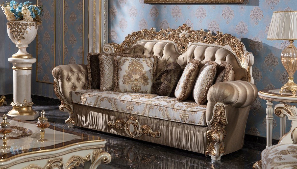 Royal Imparator Hand Carved Teak Sofa Set, Saharanpur, view 6