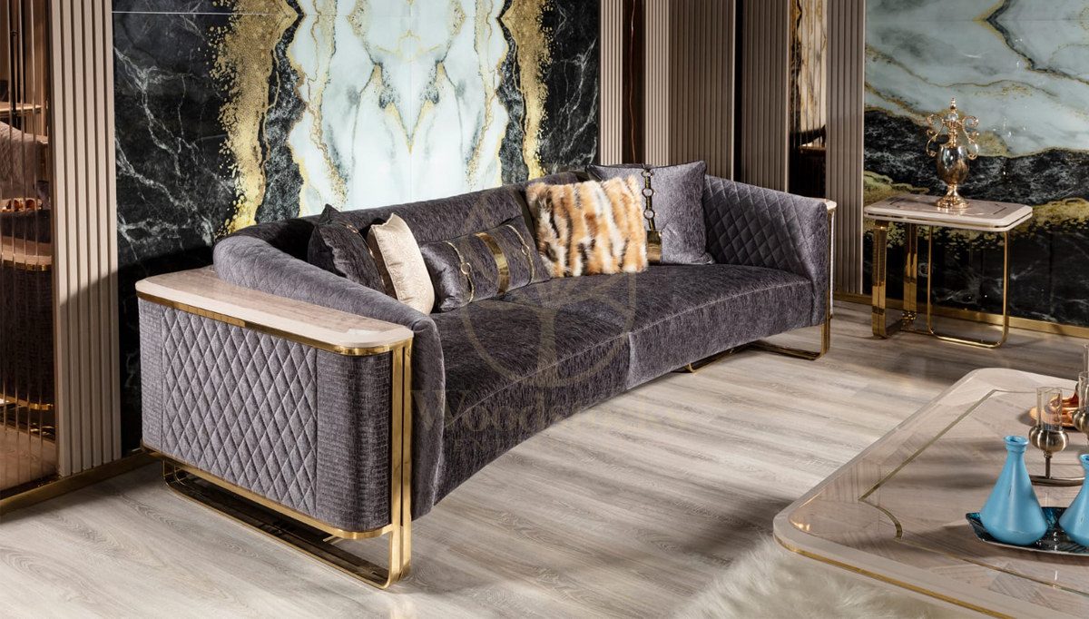 Luxury Melodika Handcrafted Teak Sofa Set, Saharanpur, view 5