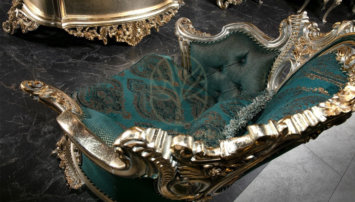 Royal Lapseki Hand Carved Teak Sofa Set, Saharanpur, view 9