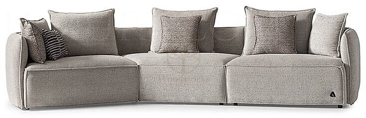 Luxury Arvento Handcrafted Teak L-Shape Sofa II, Saharanpur, view 2
