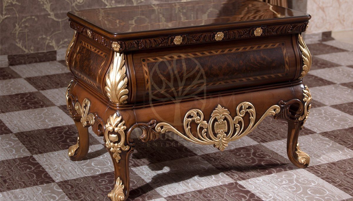 Royal Yali Hand Carved Teak Office Table, Saharanpur, view 2