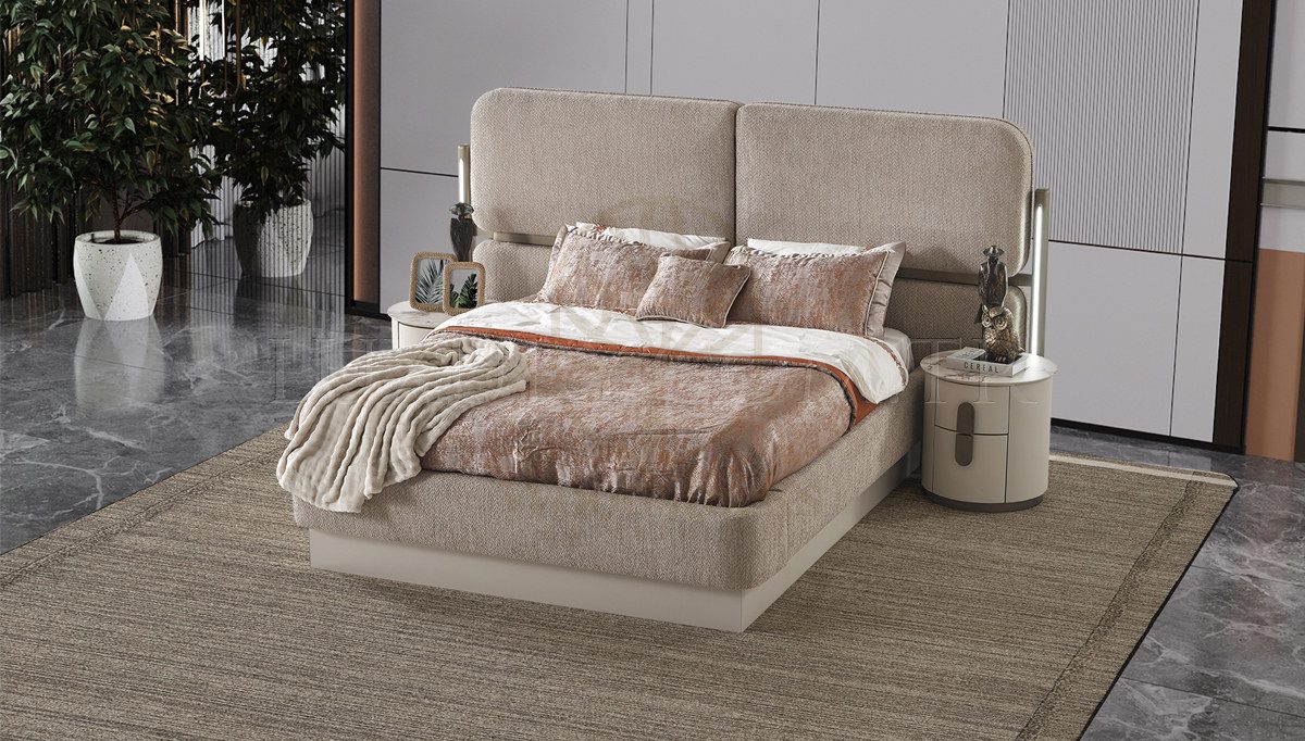 Luxury Bella Handcrafted Teak King Size Bed, Saharanpur, view 2